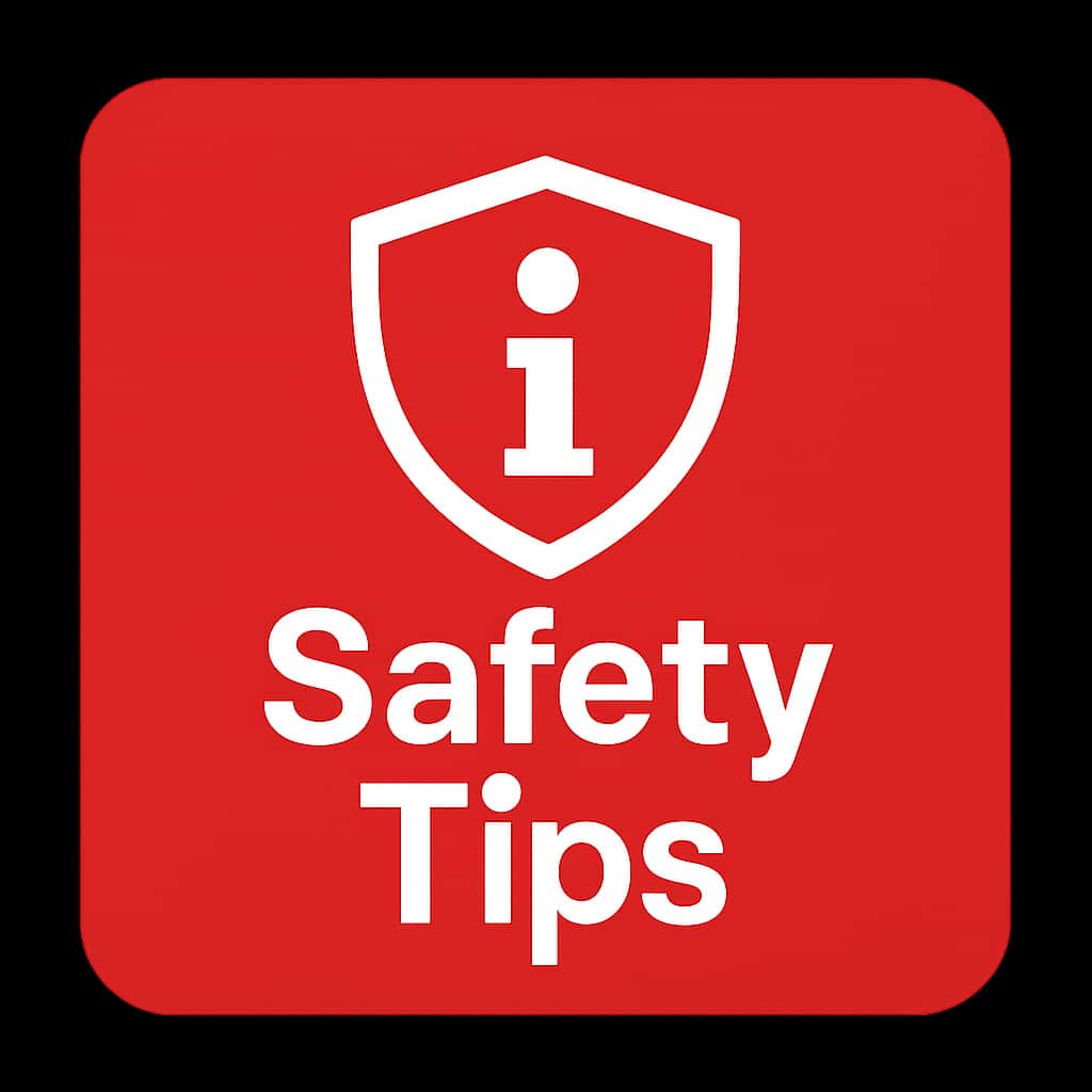 Badge representing 91 Lottery Safety Tips.