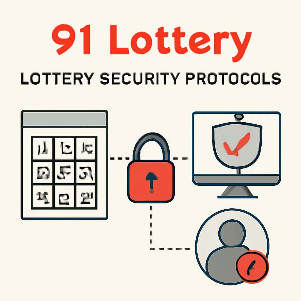 An educational diagram about 91 Lottery Security Protocols.