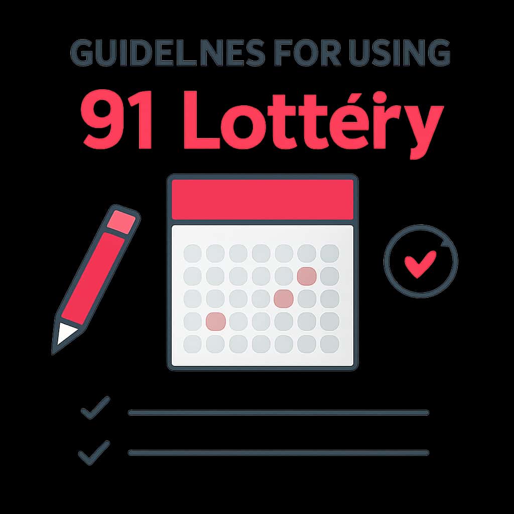 Illustration related to 91 Lottery guidelines.