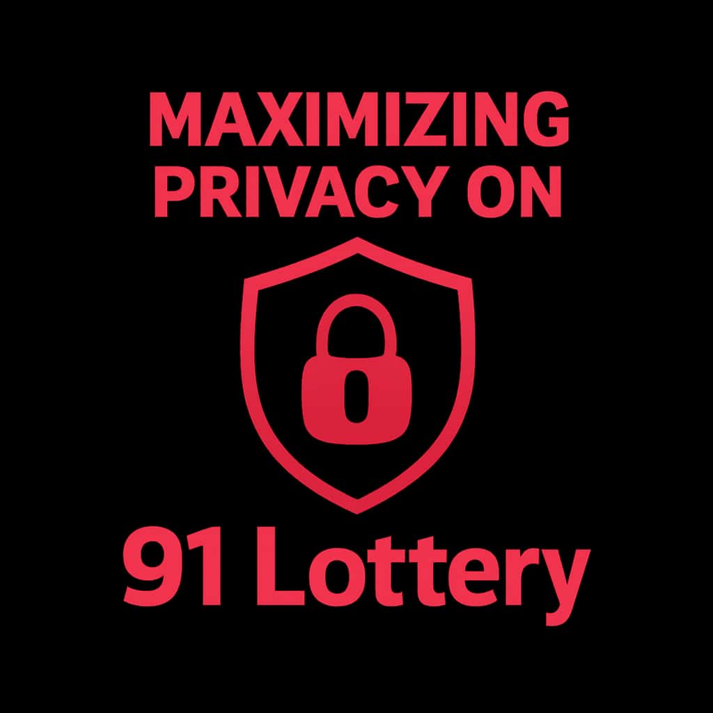 An icon symbolizing privacy protection on 91 Lottery.